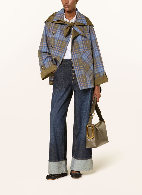 MARC JACOBS THE SCENE Crossbody Bag OLIVE / GOLD