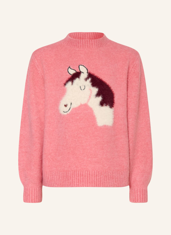 s.Oliver RED Pull ROSE / CRÈME / LILAS FONCÉ
