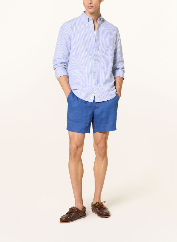 POLO RALPH LAUREN short en lin BLEU