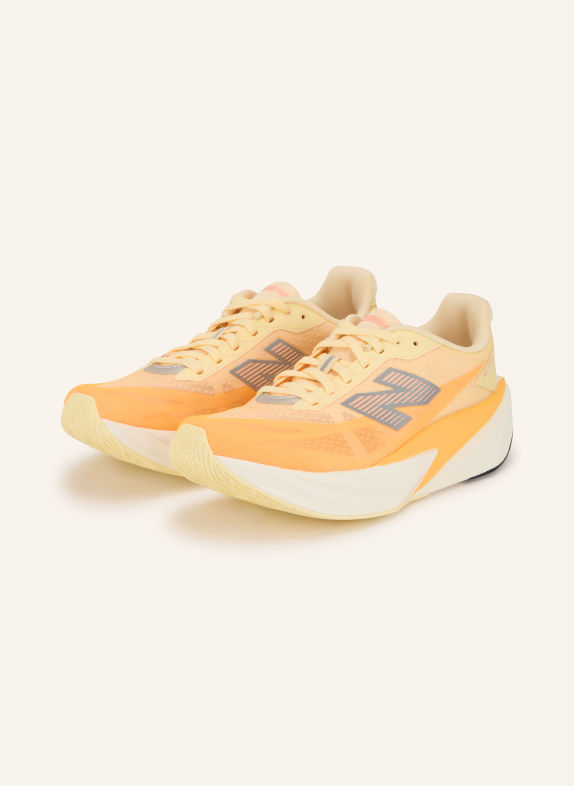 new balance Løbesko FUELCELL REBEL V5 NEONORANGE / SØLV / LYSEORANGE
