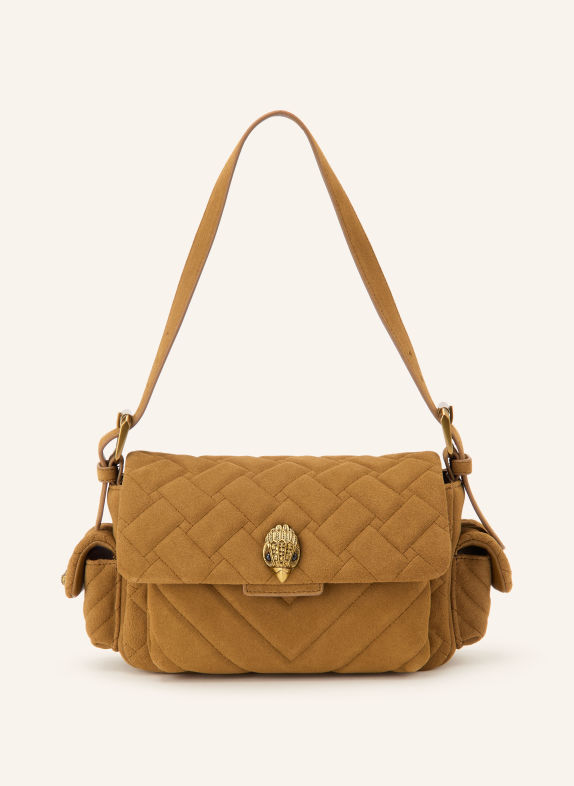 KURT GEIGER Handtasche KENSINGTON MULTIPOCKET HELLBRAUN
