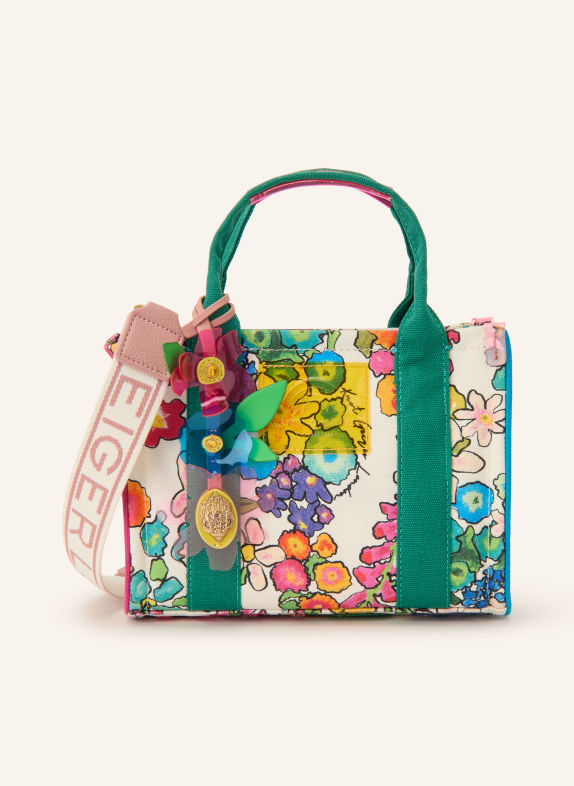 KURT GEIGER Handtasche SOUTHBANK XS WEISS / ROSÉ / PETROL