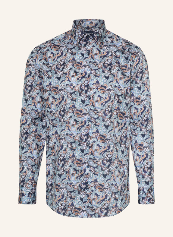 OLYMP Hemd Luxor modern fit BLAUGRAU / BRAUN / DUNKELBLAU
