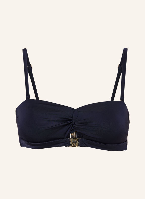 BOSS Bandeau-bikinitop BANDEAU DONKERBLAUW