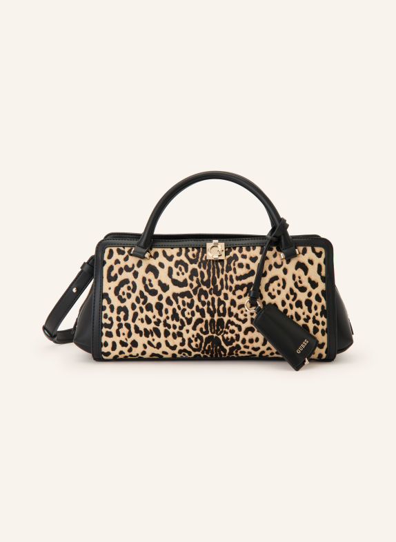 GUESS AUDREY Handbag BEIGE / BLACK