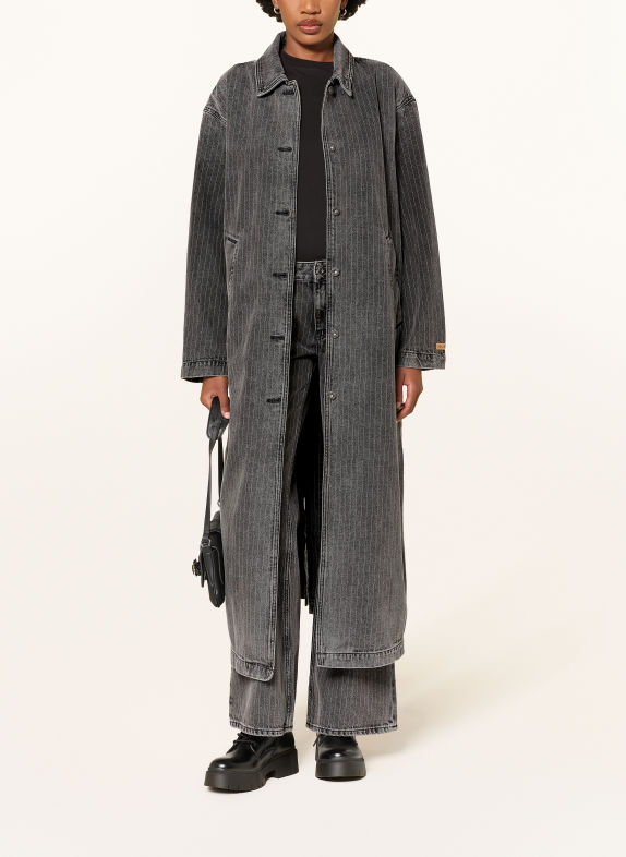 HUGO Jeansmantel GRAVITY DUNKELGRAU