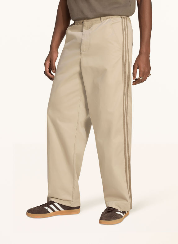 adidas Originals Bukser med galonstriber BEIGE