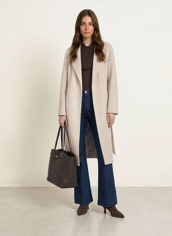 BOSS Shopper BOSS REVERS MÖRKBRUN
