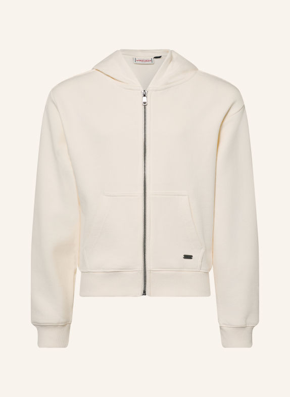 VINGINO Sweatjacke NIMRA WEISS / ROSÉGOLD
