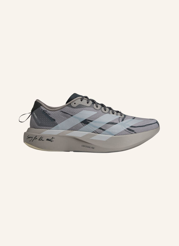 adidas Běžecké boty ADIZERO EVO SL ŠEDÁ / SVĚTLE ŠEDÁ / TMAVĚ ŠEDÁ