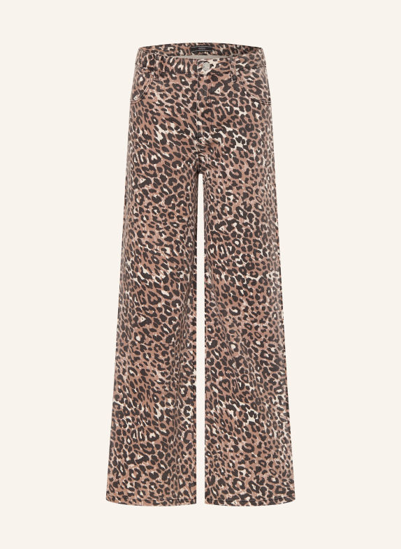 GUESS Hose BRAUN / ECRU / SCHWARZ