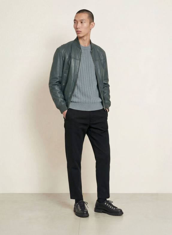 BOSS Chino Tapered Fit SCHWARZ