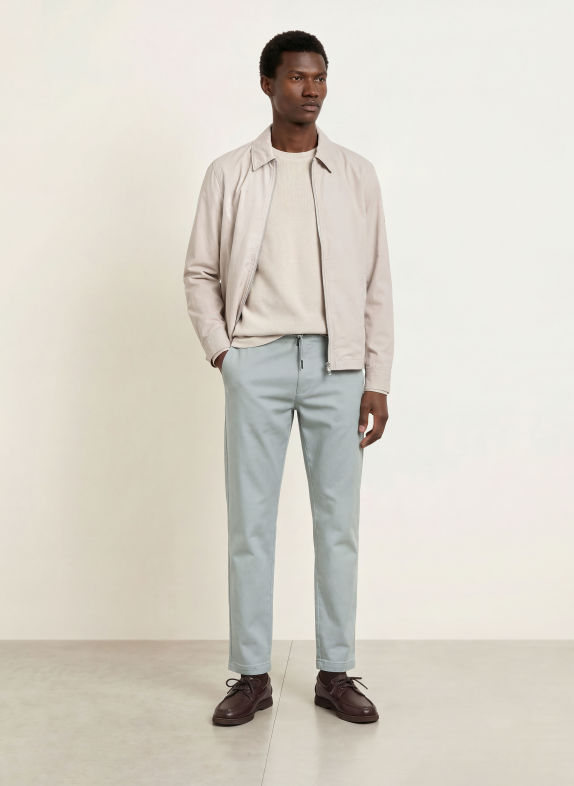 BOSS Chino Tapered Fit HELLGRAU