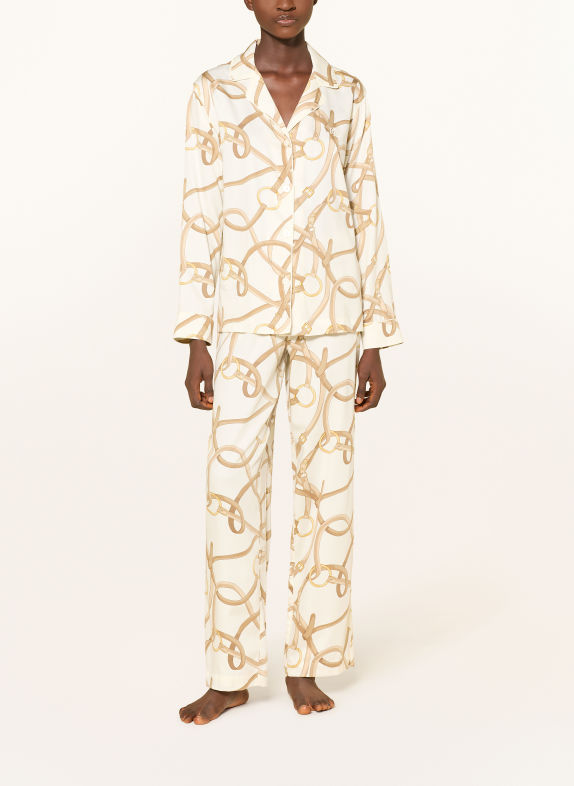 LAUREN RALPH LAUREN Pyjama CRÈME / BEIGE