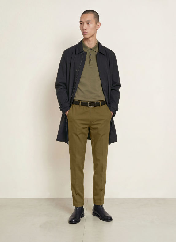 BOSS Chino KANE Modern Regular Fit OLIV