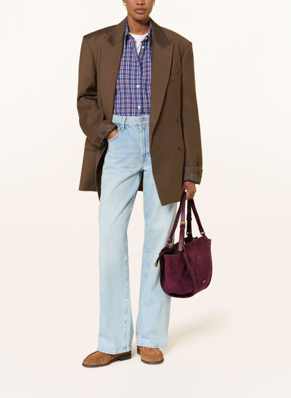 GIANNI CHIARINI Handtas BLOOM DONKERROOD