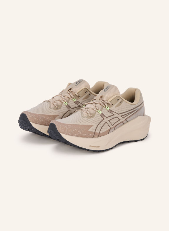 ASICS Buty do biegania w terenie BLAZEBLAST SZAROBRĄZOWY / JASKRAWY ŻÓŁTY