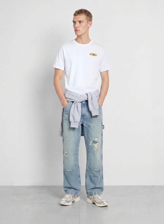 new balance T-shirt MT6200 HVID