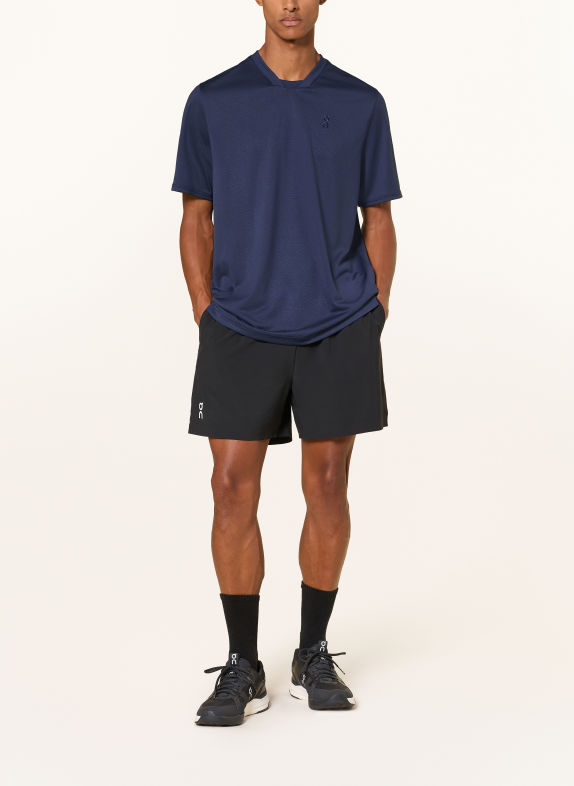 On Trainingsshirt COURT-T EDIT DONKERBLAUW