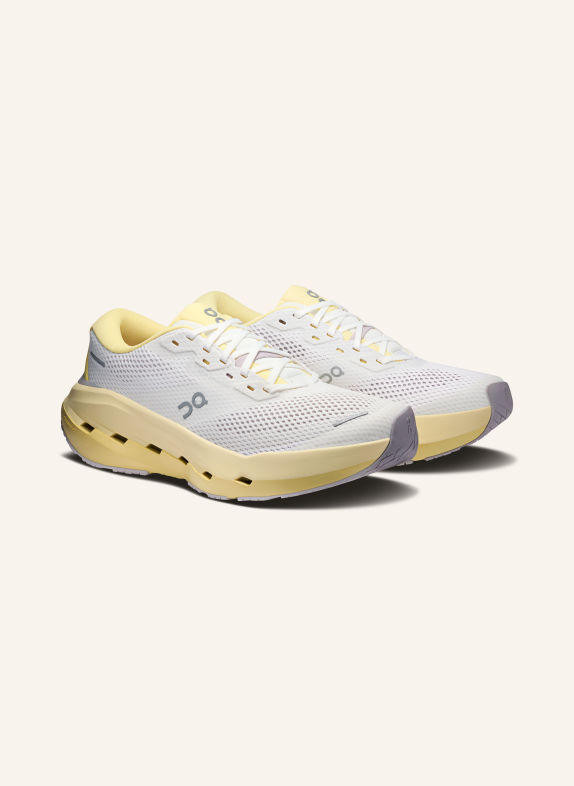 On Buty do biegania CLOUDRUNNER 3 MAX BIAŁY / JASNOŻÓŁTY