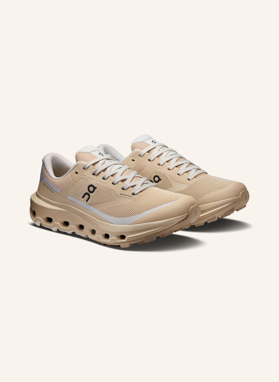 On Trailrunning-sko CLOUDVISTA 3 WATERPROOF BEIGE / LYSEGRÅ