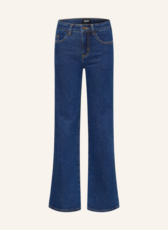 molo Jean ASTA à coupe large 5850 RINSE WASH BLUE