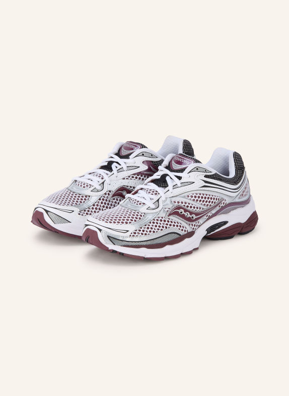 saucony Sneakers PROGRID OMNI 9 BLANC / ROUGE FONCÉ / NOIR
