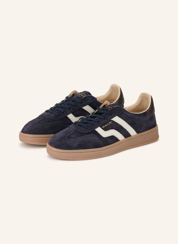 GANT Sneaker CUZIMA DUNKELBLAU / DUNKELBRAUN / WEISS