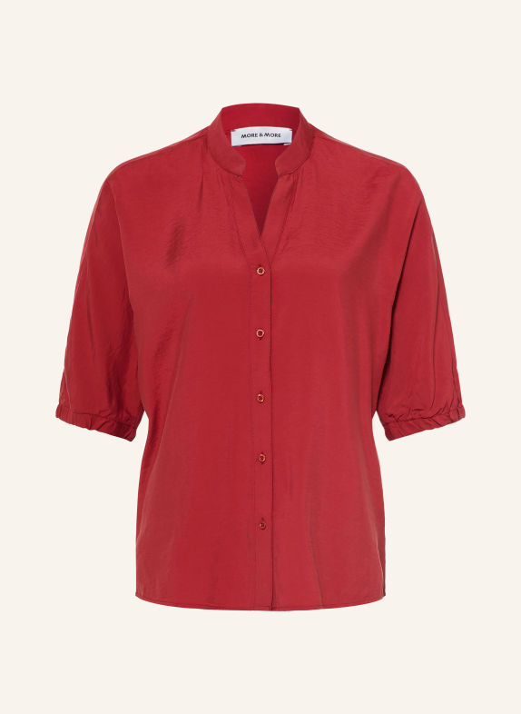 MORE & MORE Bluse DUNKELROT