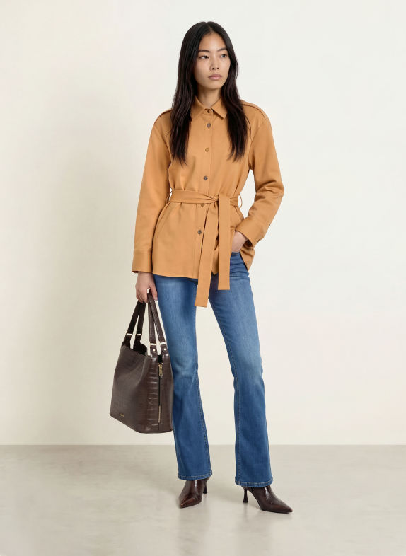 LIU JO Bootcut-jeans 7S082 Den.Blue short root