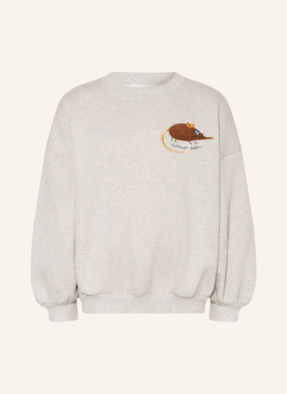 mini rodini Sweatshirt HELLGRAU / BRAUN / BLAU