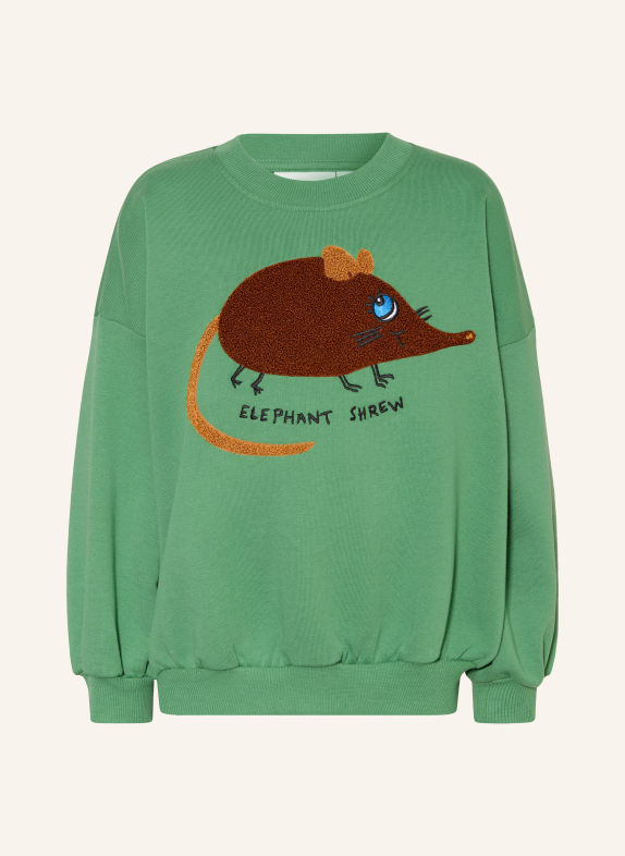 mini rodini Sweatshirt GRÜN / BRAUN / SCHWARZ