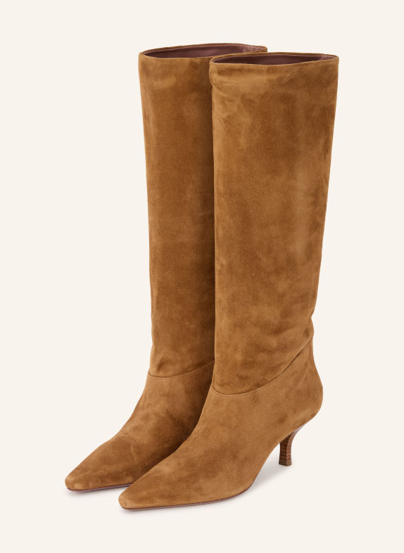 PARIS TEXAS ROSE Boots COGNAC