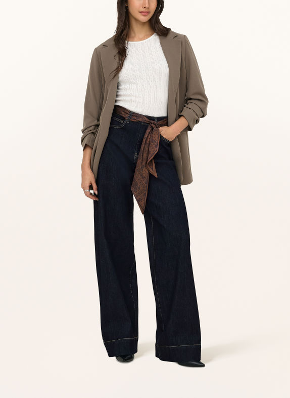 ONLY Wide leg jeans DARK BLUE DENIM