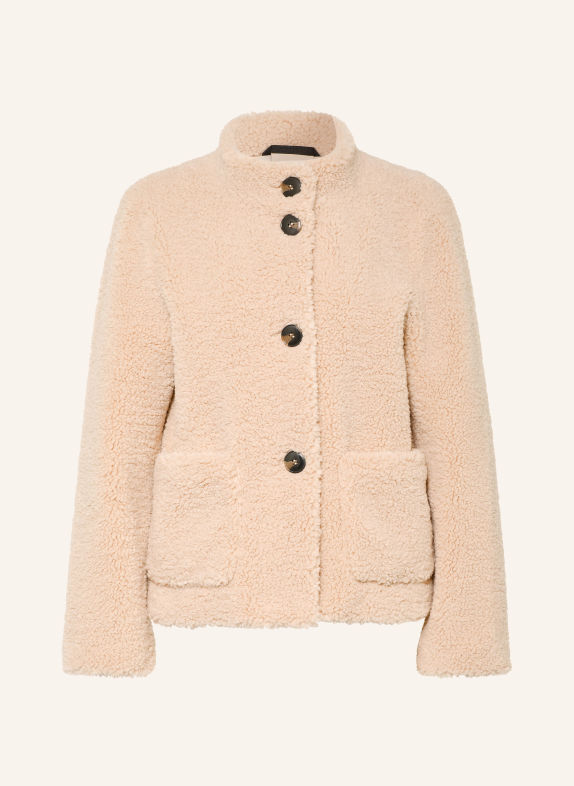 FUCHS SCHMITT Veste en fourrure synthétique AUGSBURG BEIGE