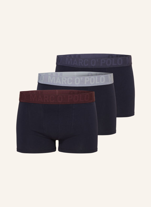 Marc O'Polo 3er-Pack Boxershorts DUNKELBLAU