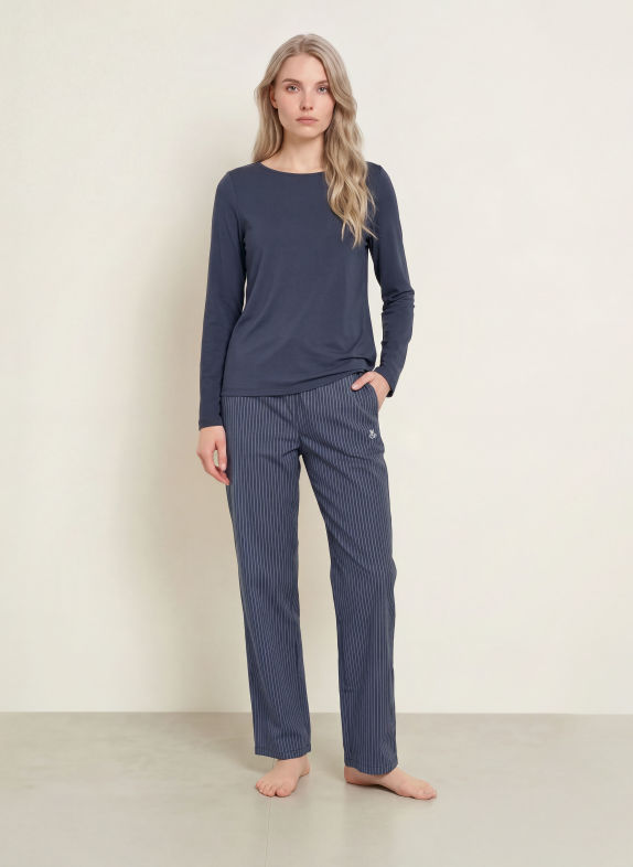 Marc O'Polo Pajama bottoms BLUE / LIGHT BLUE