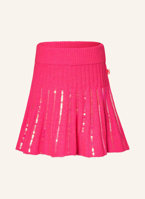 Billieblush Gebreide rok met pailletten NEONROZE