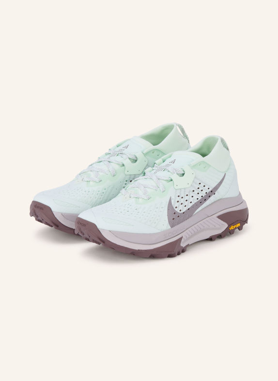 Nike ACG ZEGAMA Hiking shoes MINT / PURPLE