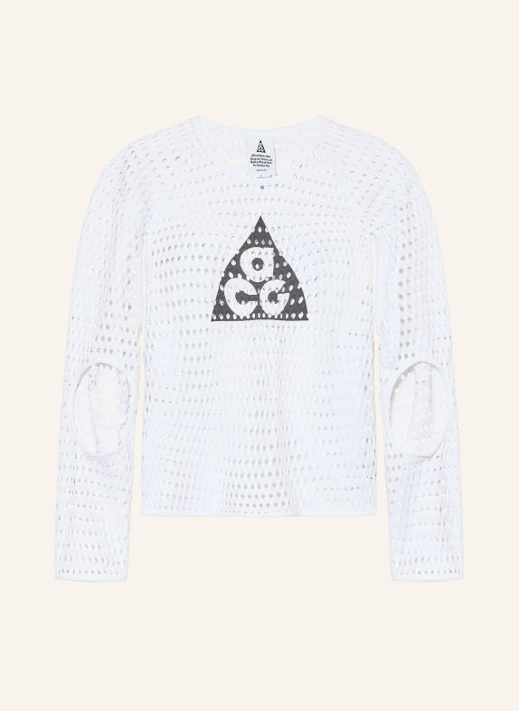 Nike Funktionsshirt ACG RADICAL AIRFLOW NXT WEISS / SCHWARZ