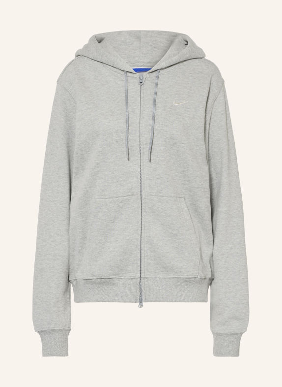 Nike Sweatvest STUDIO FLEECE LICHTGRIJS