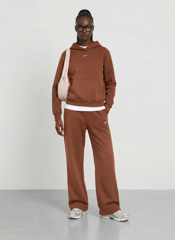 Nike Spodnie dresowe BRĄZOWY