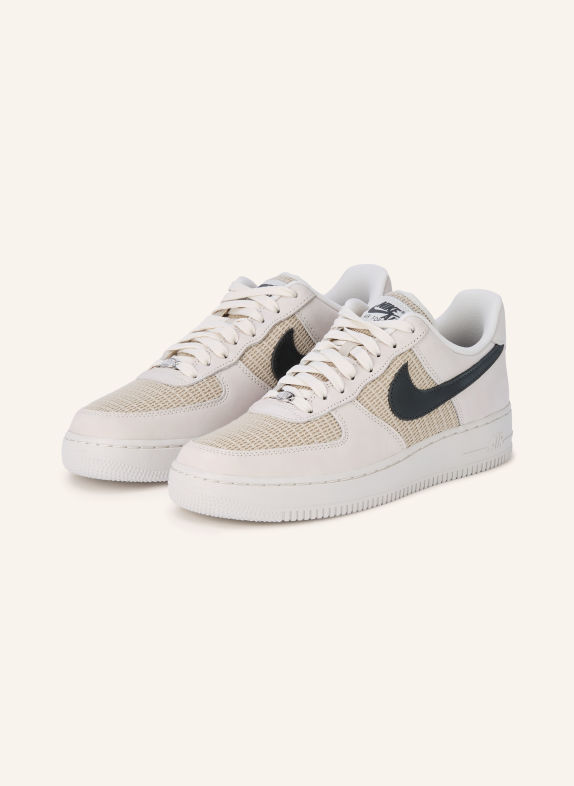 Nike Sneaker AIR FORCE 1 '07 LV8 BEIGE / HELLGRAU / SCHWARZ