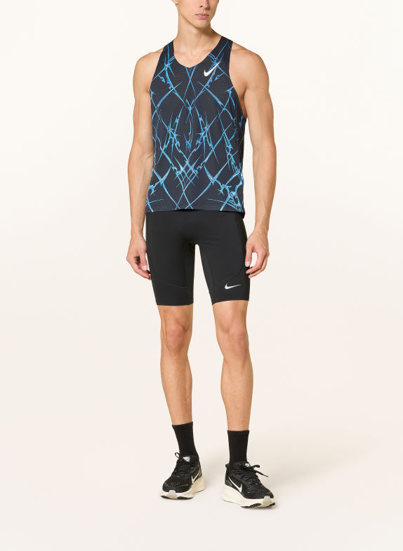 Nike Sporttop AEROSWIFT ZWART / BLAUW
