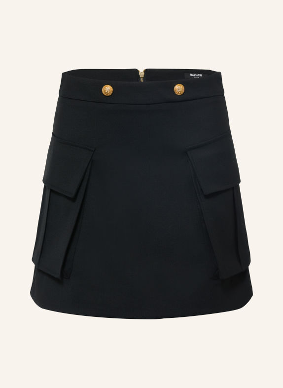 BALMAIN Cargorock SCHWARZ / GOLD