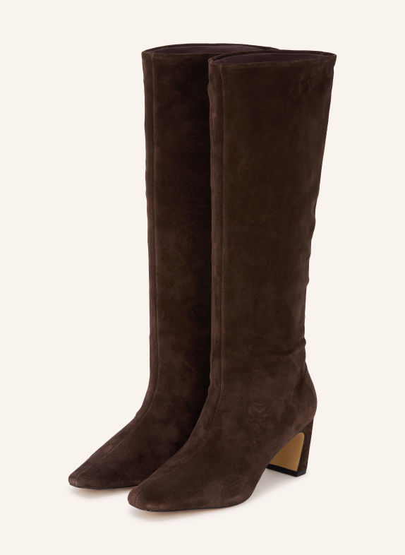 ALDO BETHIE Boots DARK BROWN