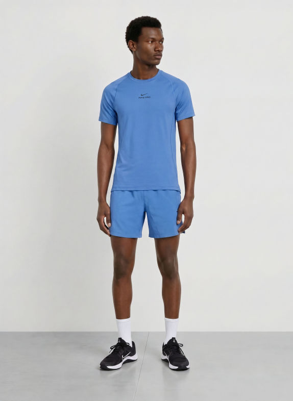 Nike PRO TRAINING Training shorts BLUE / BLACK