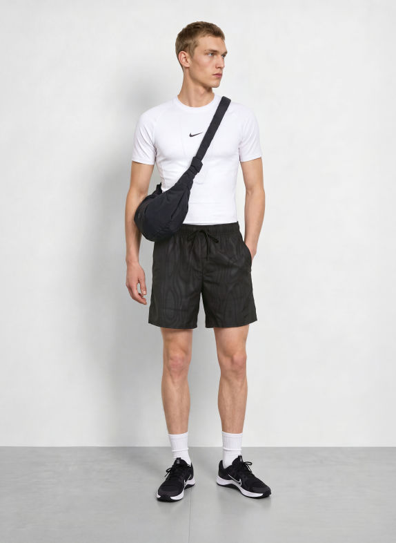 Nike Trainingsshort UNLIMITED ZWART