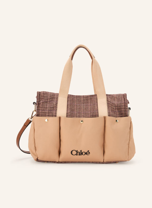 Chloé Torba na pieluchy z torebką typu pouch Z67 CARREAUX