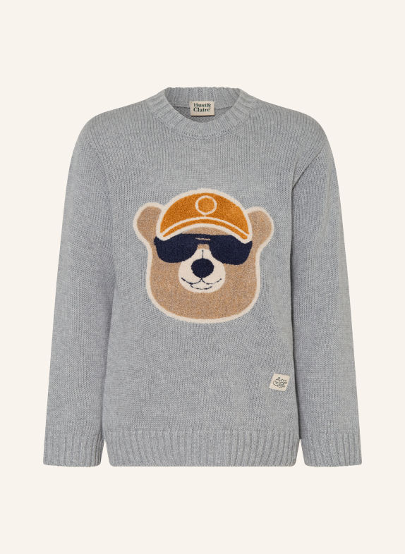 HUST and CLAIRE Sweater HCPELLE GRAY